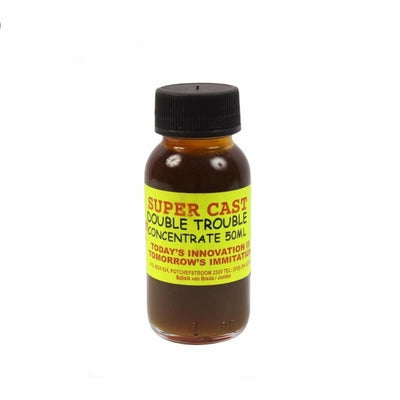 Super Cast Concentrate 50ml - Double Trouble - Carp Baits Lures (Freshwater)