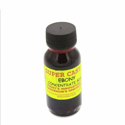 Super Cast Concentrate 50ml - Ebony - Carp Baits Lures (Freshwater)
