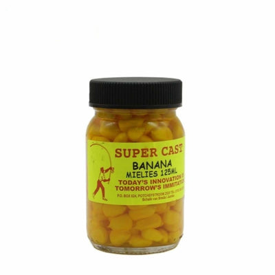 Super Cast Mielie 125ml - Banana - Carp Baits Lures (Freshwater)