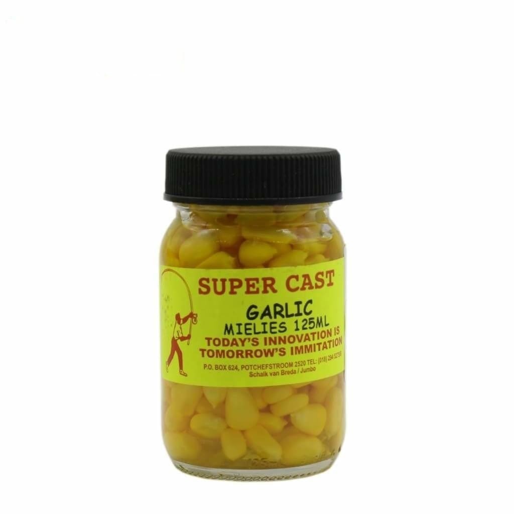 Super Cast Mielie 125ml - Garlic - Carp Baits Lures (Freshwater)
