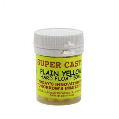 Super Cast Mini Floats - Plain Yellow - Carp Baits Lures (Freshwater)