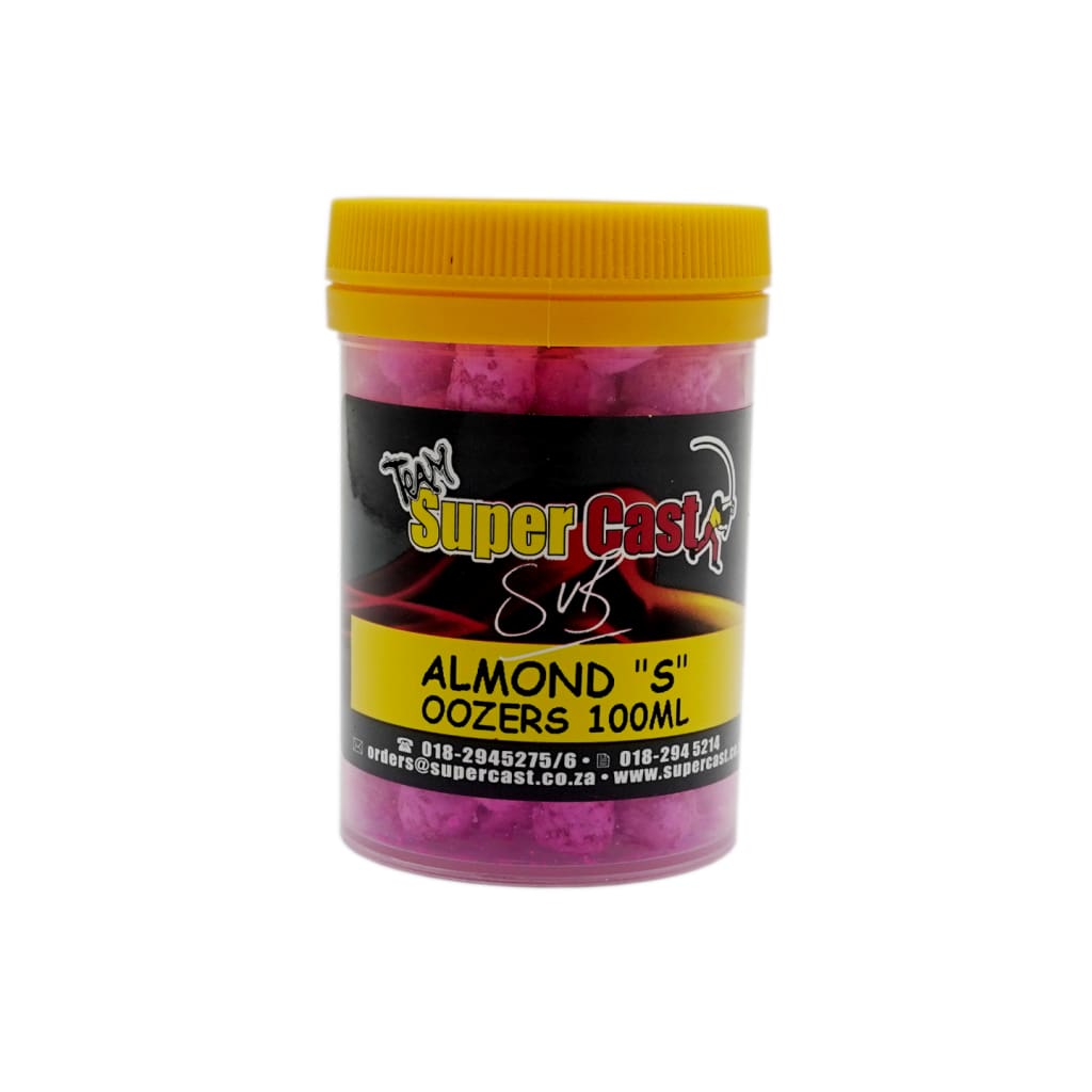 Super Cast Oozers 100ml - Almond - Carp Baits (Freshwater)