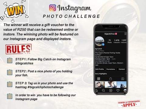 Big Catch Fishing Tackle - Big Catch Photo Challenge Competition