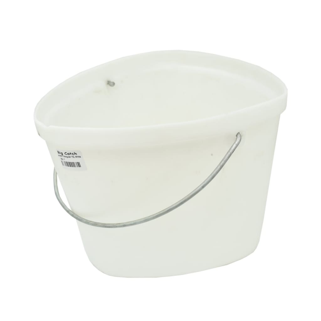 Traingular 15L Bucket - White - Accessories (Saltwater)