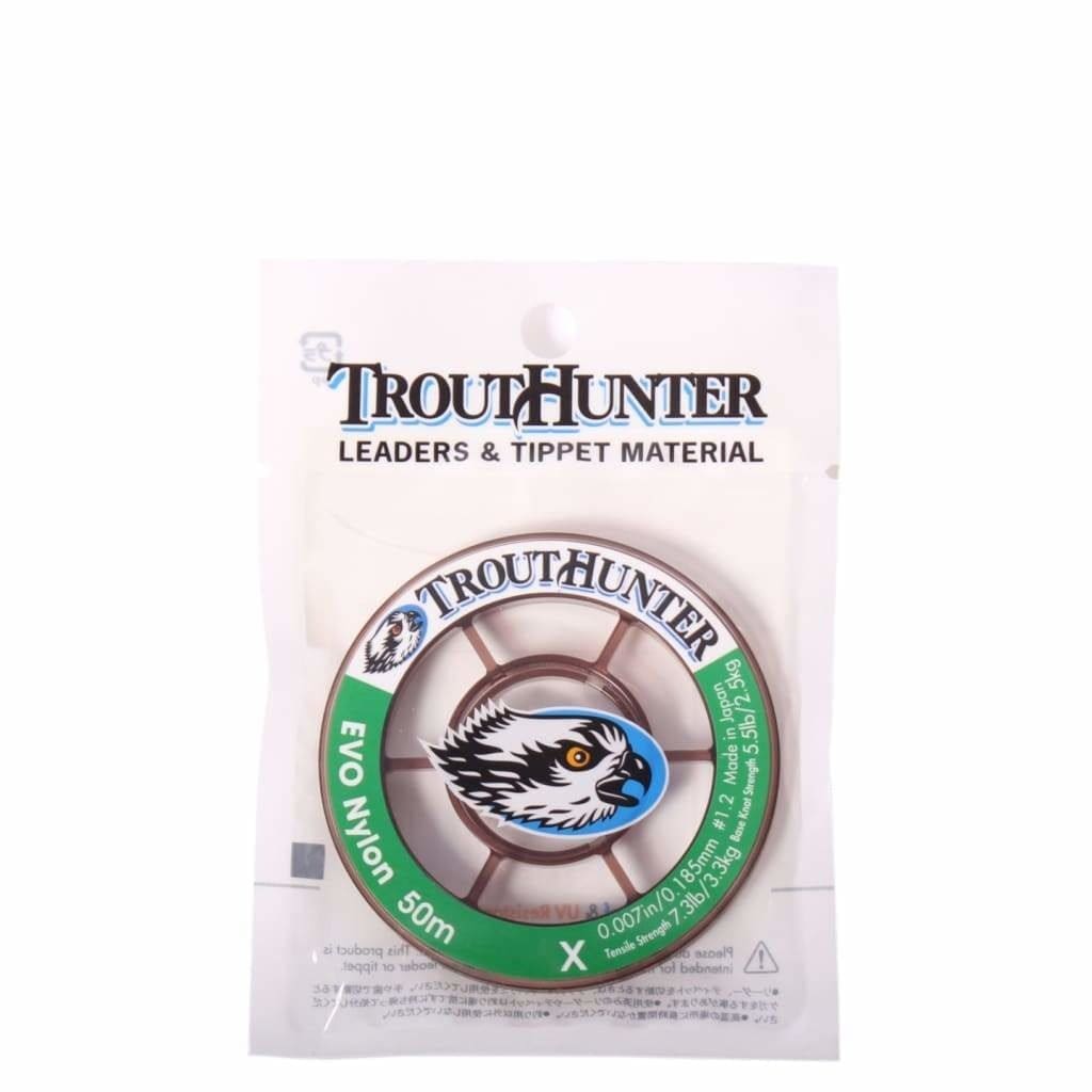 Trout Hunter Evo Nylon Tippet - Fluro Leader Line & Leader (Fly Fishing)