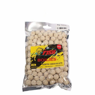 Ufish Boilies 15mm - White Chocolate - Carp Baits (Freshwater)