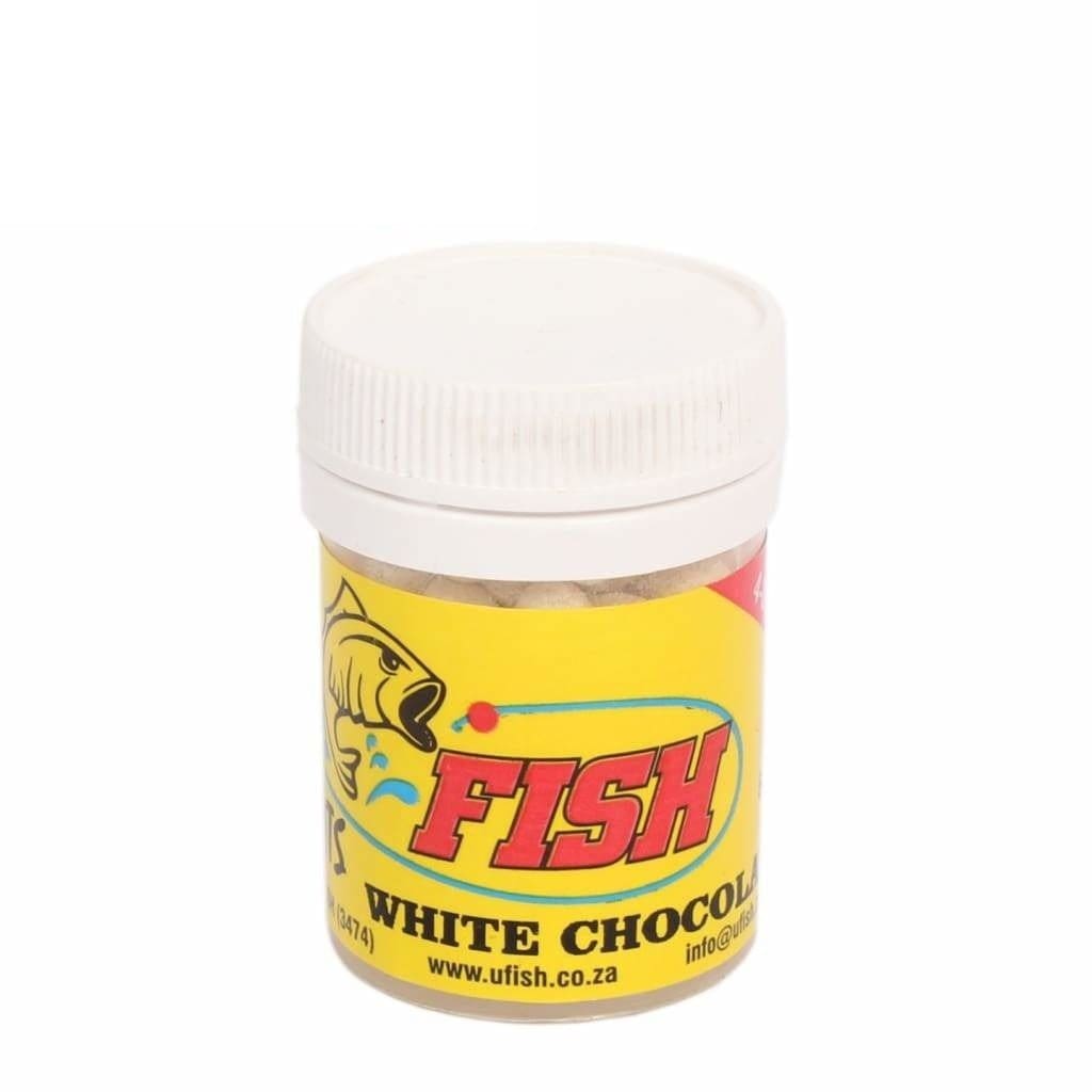 Ufish Hard Floats 100ml - White Chocolate - Carp Baits (Freshwater)