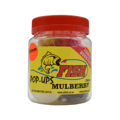 UFish Pop-Ups 12ml - Mulberry (Mixed Colours) - Carp Baits Lures (Freshwater)