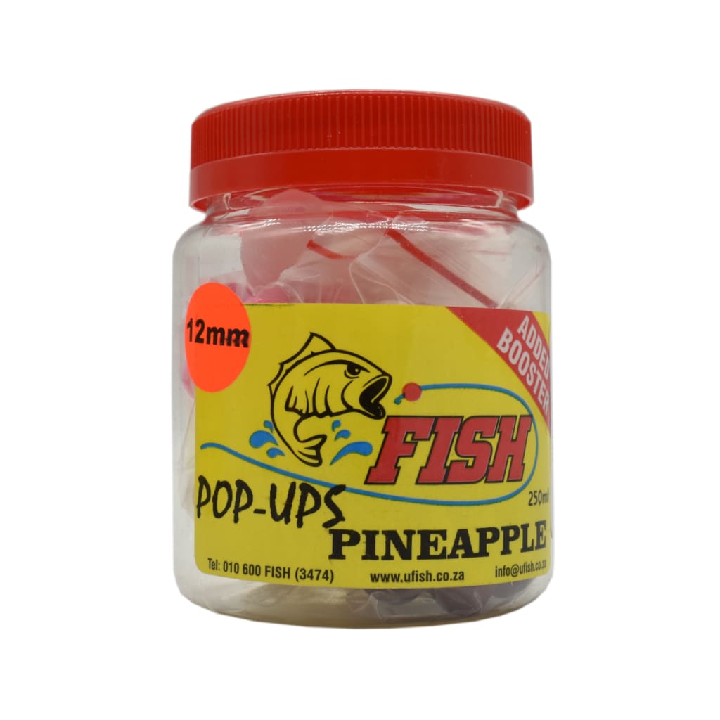 UFish Pop-Ups 12ml - Pineapple (Mixed Colours) - Carp Baits Lures (Freshwater)