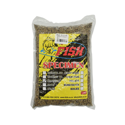 UFish Specimen 1kg - Hempseed - Carp Baits (Freshwater)