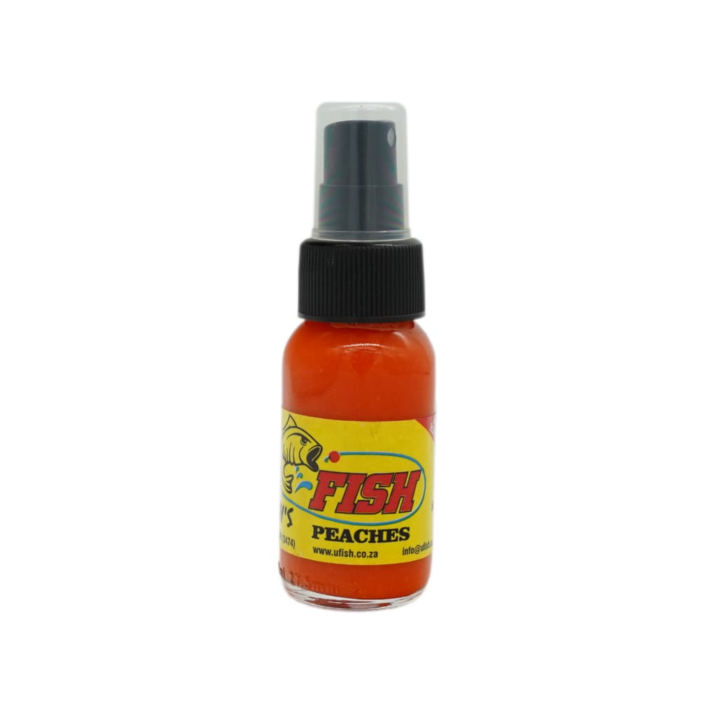 Ufish Spray 50ml - Peaches - Carp Baits (Freshwater)