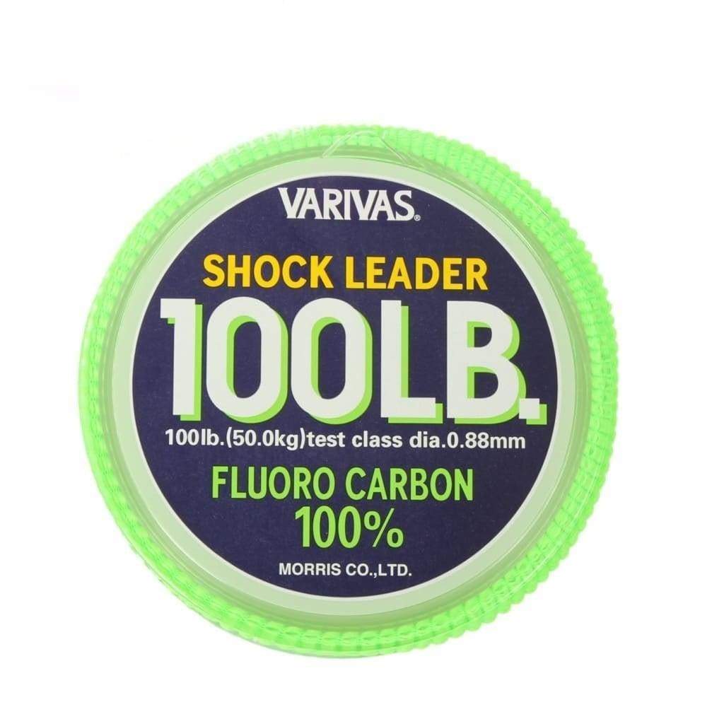 Varivas Fluorocarbon Shock Leader - 100lb - Fluro Leader Line & Leader (Saltwater)