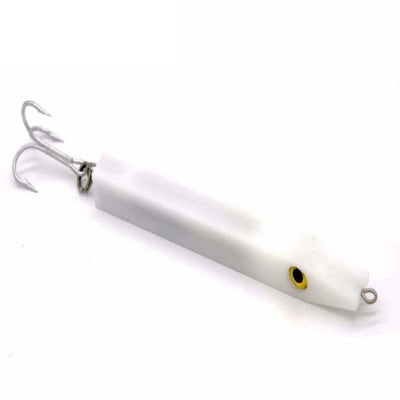 Wayne Stanley Yellowtail Plug - White / 1 5oz - Plugs (Saltwater)