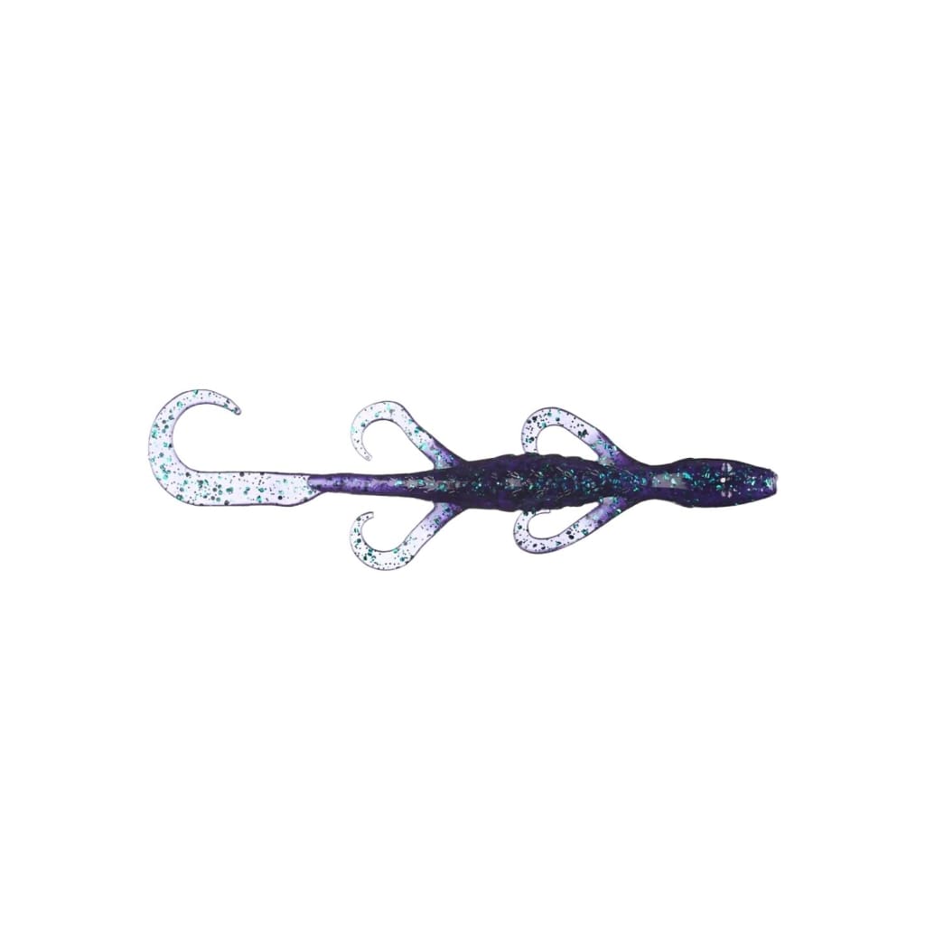 YUM Lizard 6’’ - Junebug - Soft Bait Lures (Freshwater)