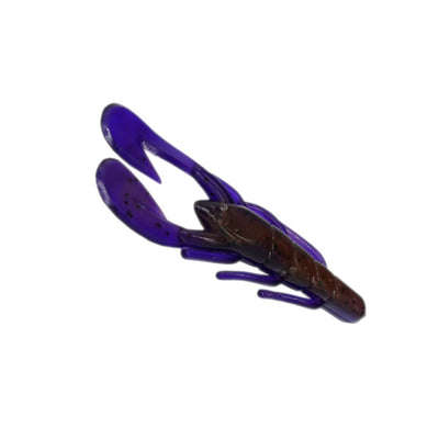 ZOOM Ultravibe Super Craw Soft Baits - Peanut Butter & Jam - Soft Bait Lures (Freshwater)