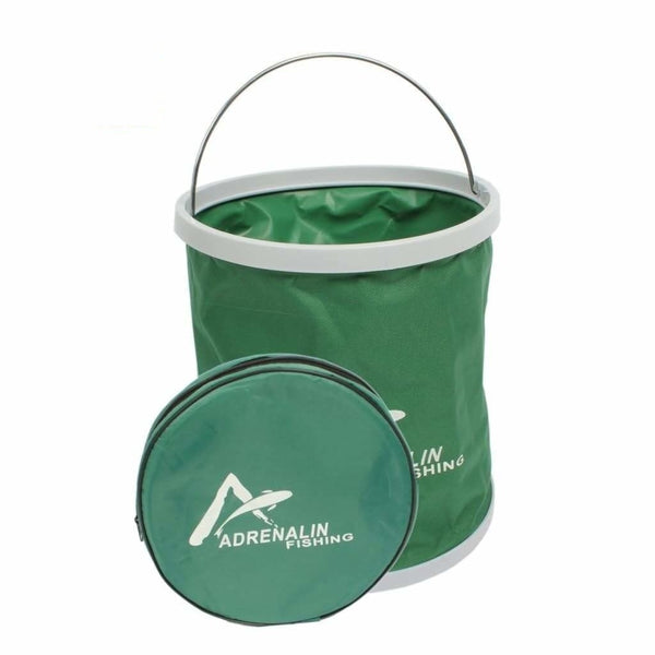 Big Catch Fishing Tackle - Collapsible Bait Bucket with Aerator