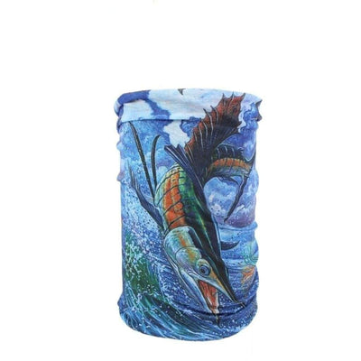 Assorted Buffs - Fighting Sailfish - Sun Protection Accessories Apparel