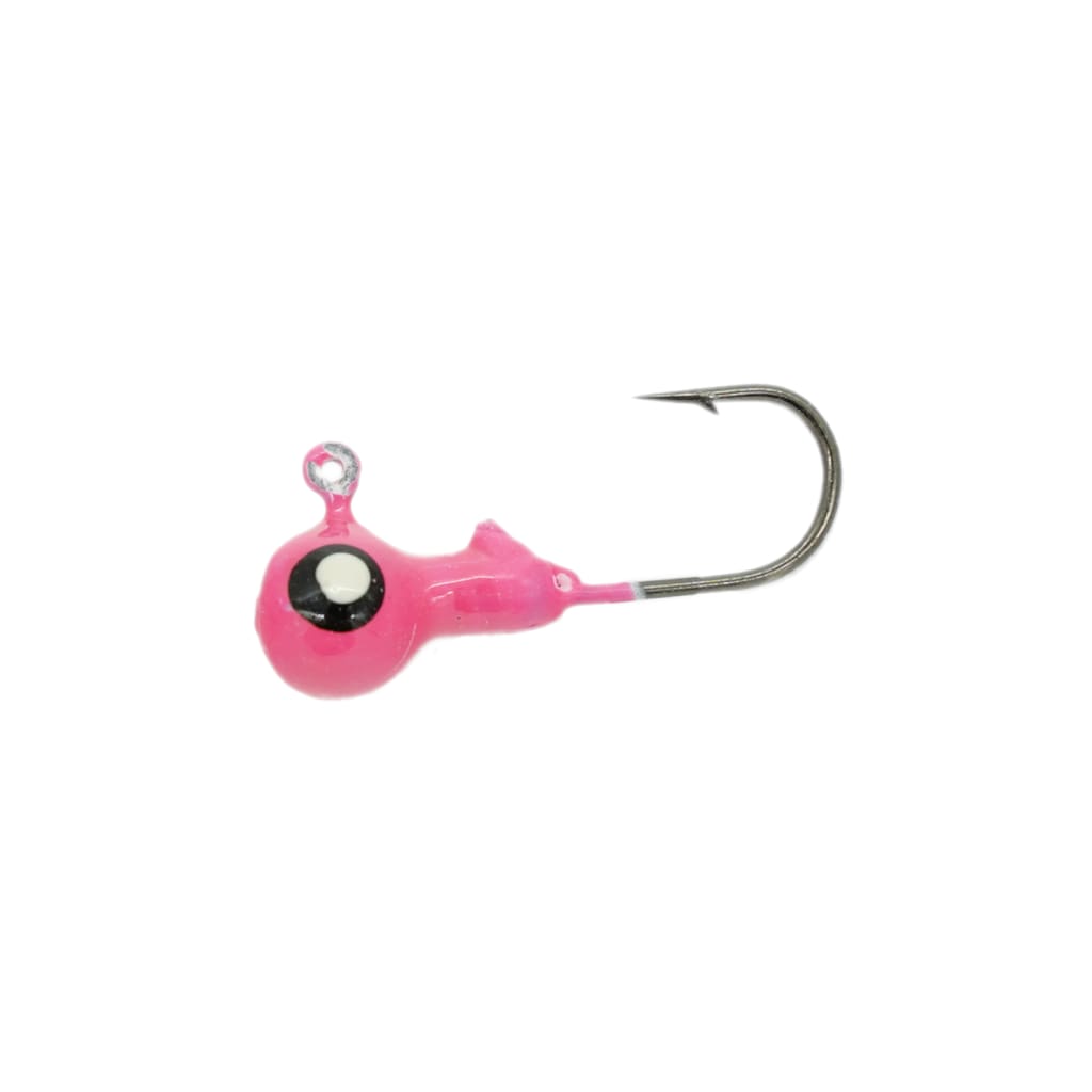 Bass Hunter Jig Head 1/16oz - Pink - Jig Heads (Hooks)