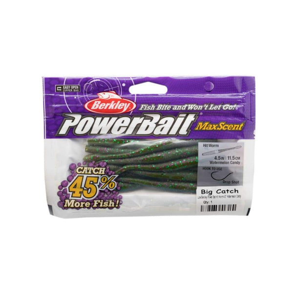 Big Catch Fishing Tackle Berkley PowerBait Hit Worm