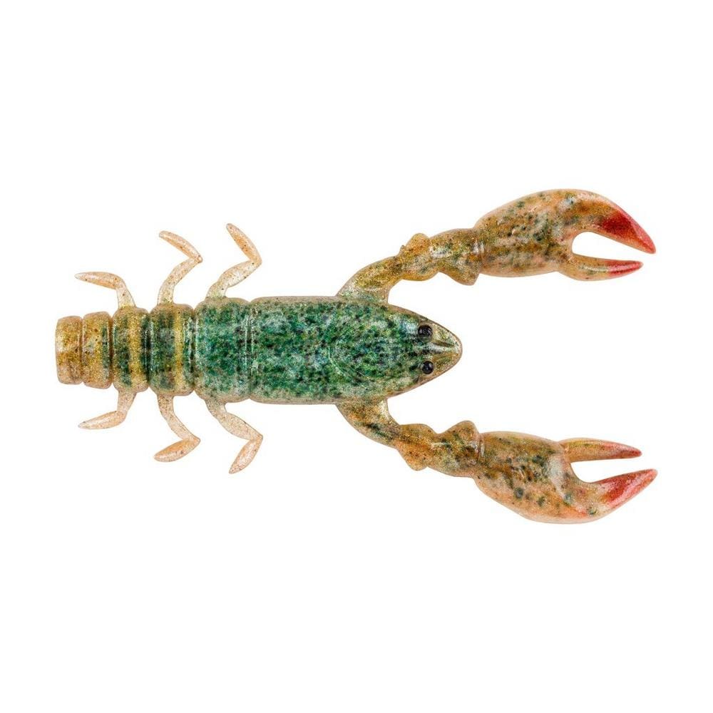 Berkley Powerbait The Champ Craw 3.5 Inch - HD Green Craw - Soft Baits Lures (Freshwater)
