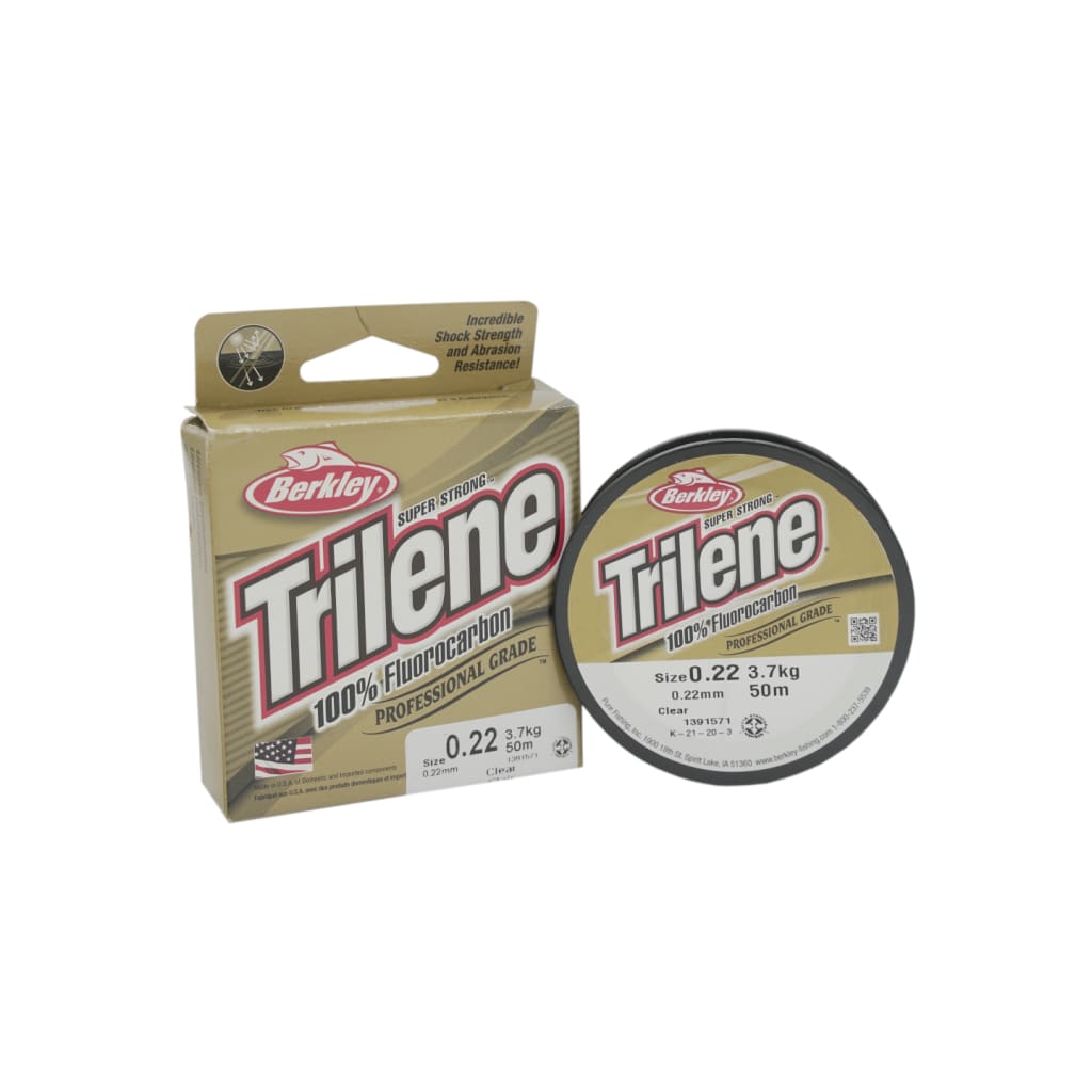 Berkley Trilene Fluorocarbone – Fil De Pêche 100% Fluorocarbone, Presque Invisible, Pour Bas De Ligne, Plusieurs Bobines Disponibles