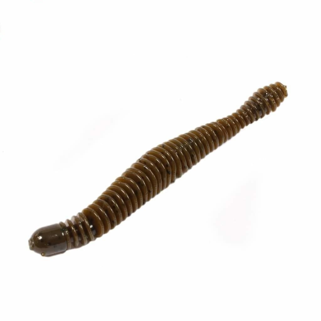 Big Bite Baits Coontail 4.75 - Green Pumpkin - Soft Bait Lures (Freshwater)