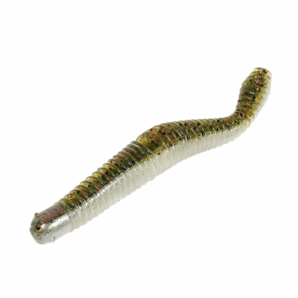 Big Bite Baits Coontail 4.75 - Watermelon Red Ghost - Soft Bait Lures (Freshwater)