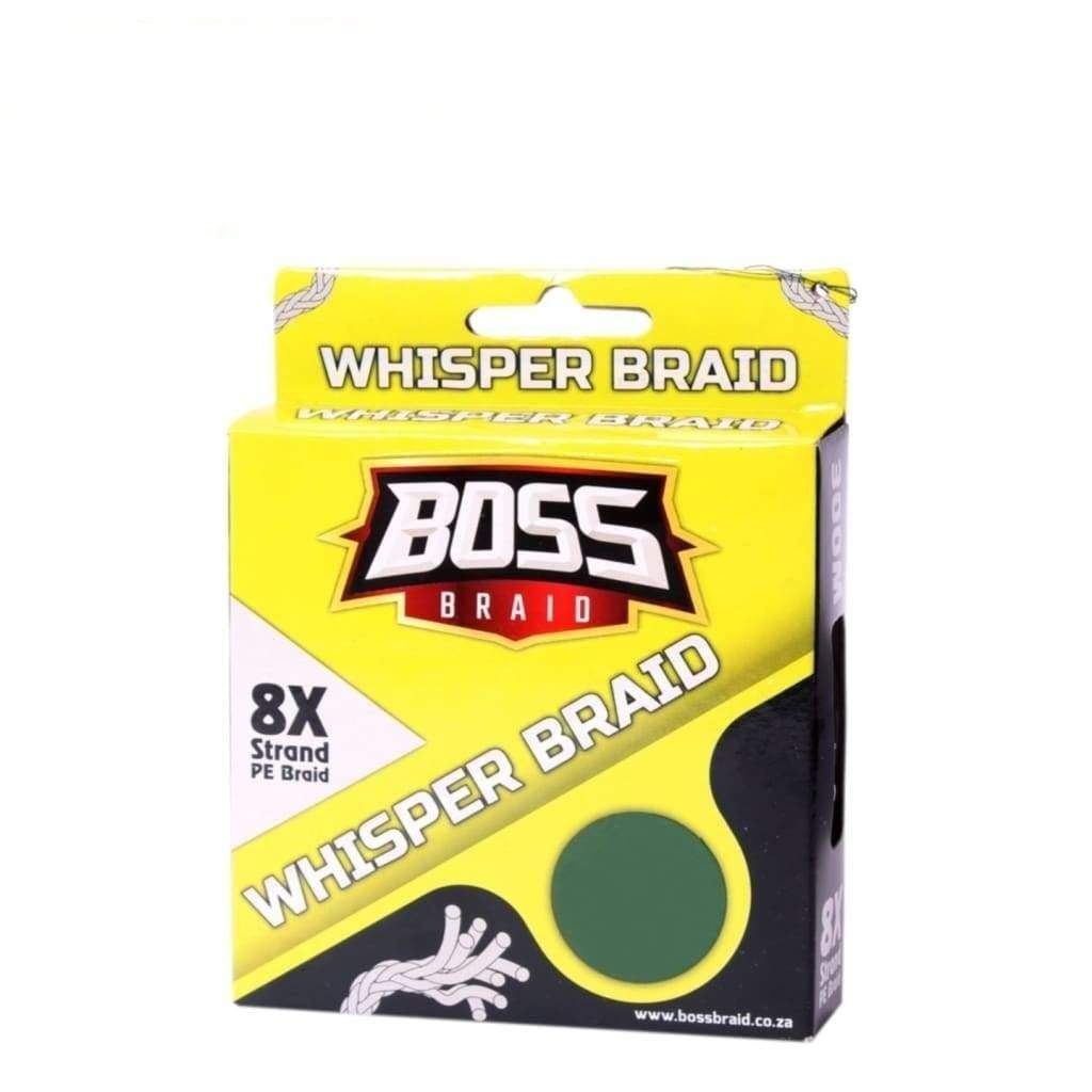 Boss Whisper Braid 300m - Braided Line Line & Leader (Saltwater)
