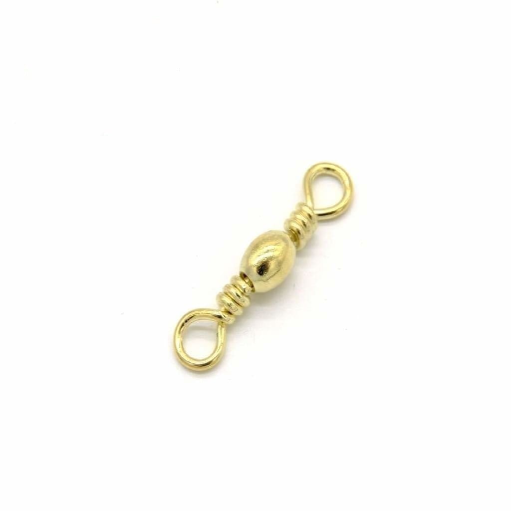 Brass Barrel Swivel Polish - Swivel Terminal Tackle (Saltwater)