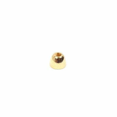 Brass Cone Head - 4mm / Gold - Beads & Eyes Fly Tying (Fly Fishing)