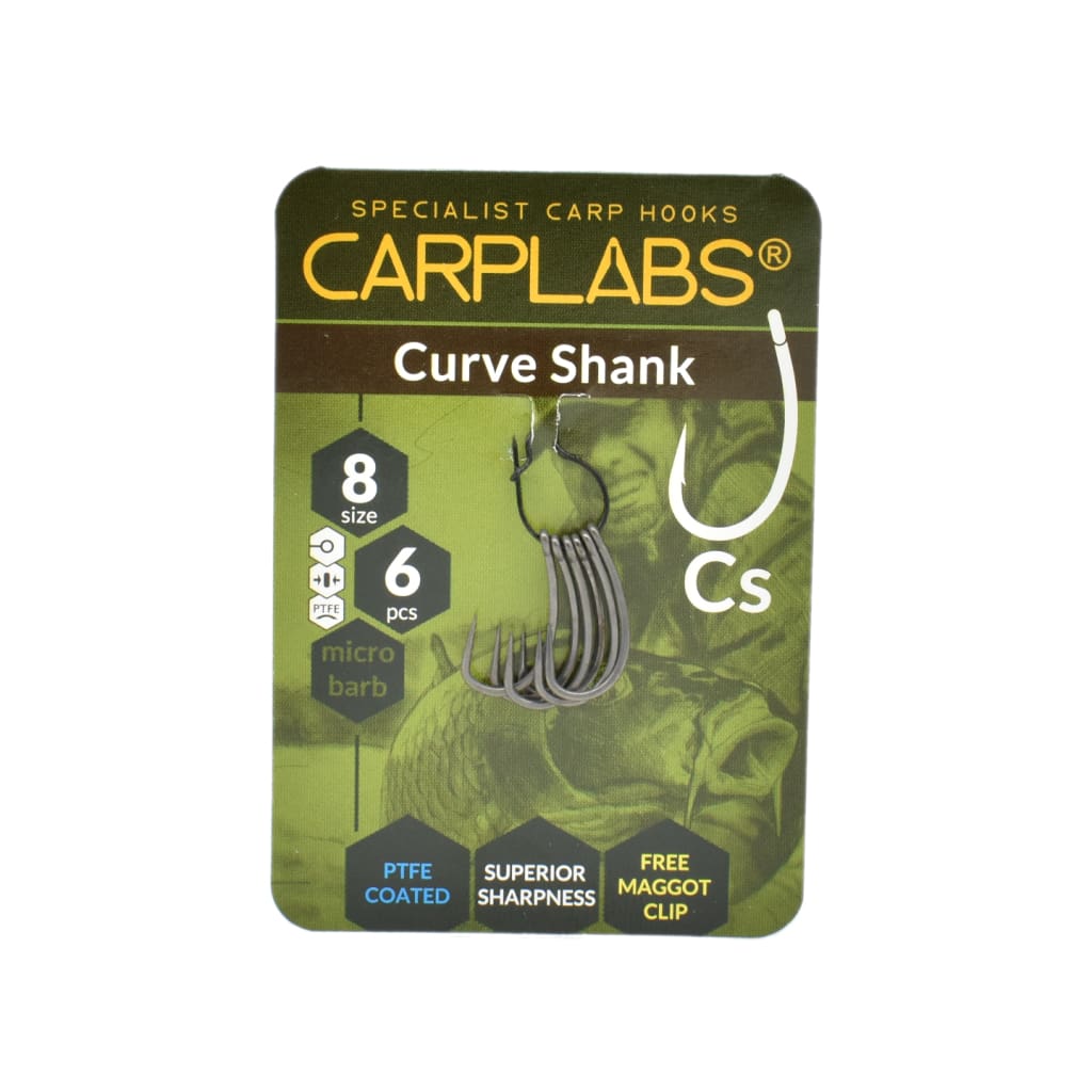 CarpLabs Curve Shank Hook - Hooks Terminal Tackle (Freshwater)