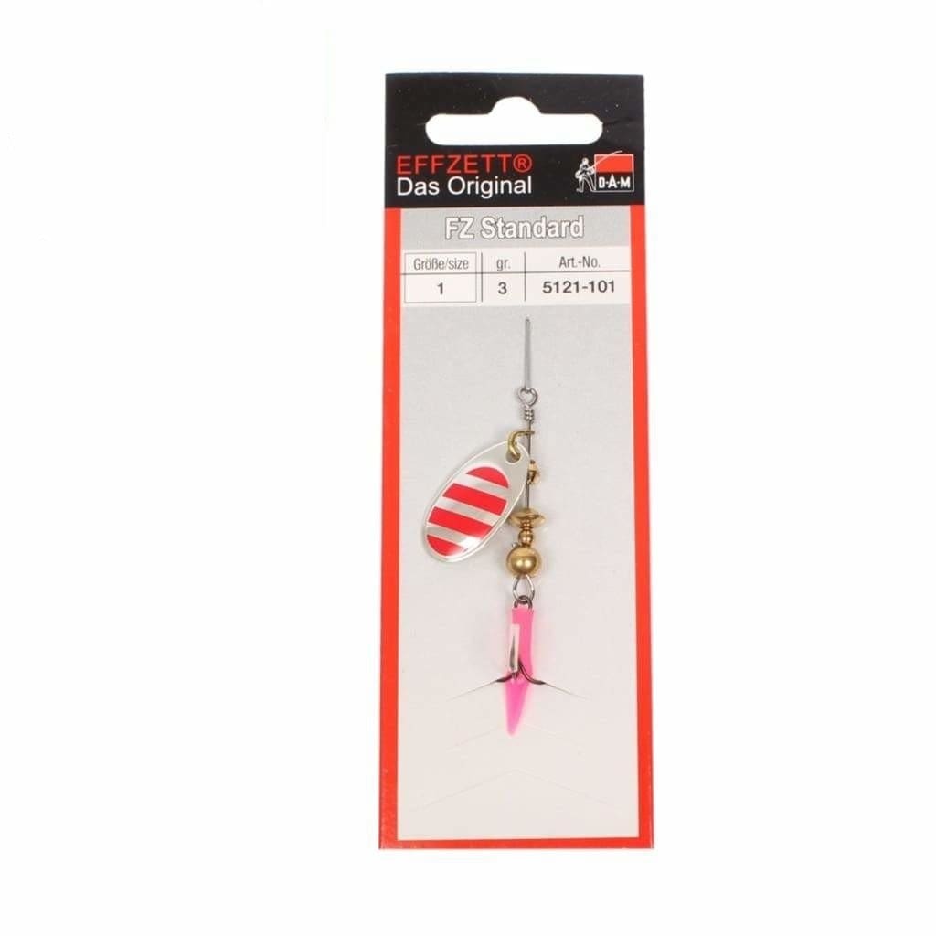 Big Catch Fishing Tackle - Effzett Spinner Red / Silver Stripe