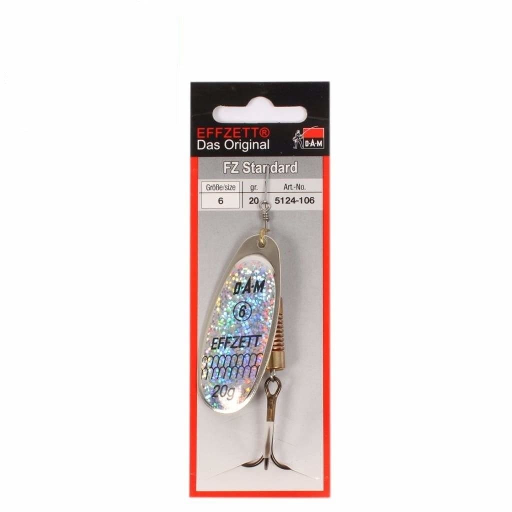 Effzett Spinner - Size 6 20g Silver - Spinners & Spoons (Freshwater)