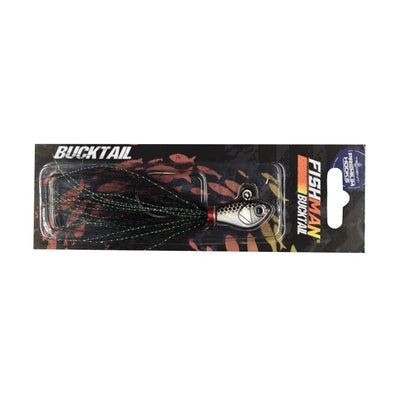 Fishman Bucktail 5/8oz - 5/0 - Black - Jig Lures (Saltwater)