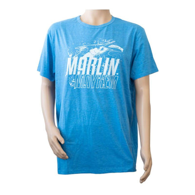 FISHMAN MARLIN MAYHEM T-SHIRT - M / Blue - Shirts Clothing Apparel
