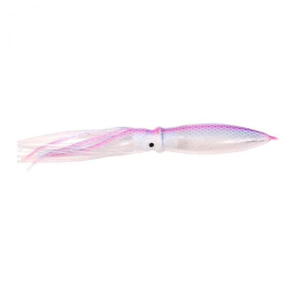 11 Blue White Fishing cup Trolling Skirt rigged Lure Resin Head big game  Marlin 