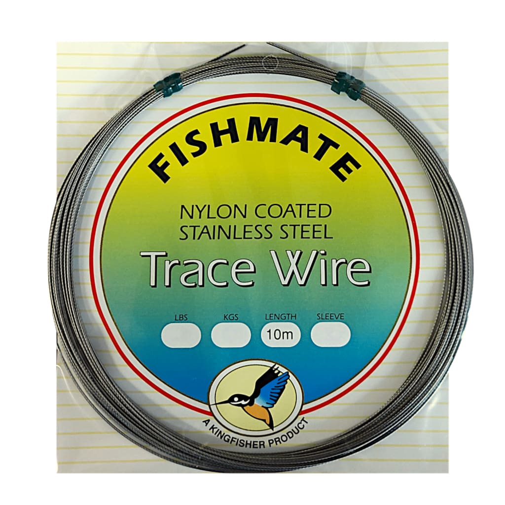 Fishmate Nylon-Coated Trace Wire - Wire Leader Line & Leader (Saltwater)