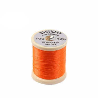 Fly Tying Thread #3/0 - Fluoro Orange - Threads Wires & Lead Fly Tying (Fly Fishing)