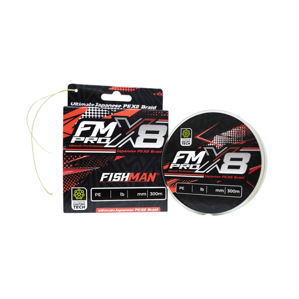 FM PRO X8 BRAID - Braided Line Line & Leader (Saltwater)