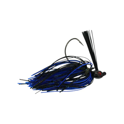 Hillbilly Poisen Weedles Jig - Black Blue - Jigs Lures (Freshwater)