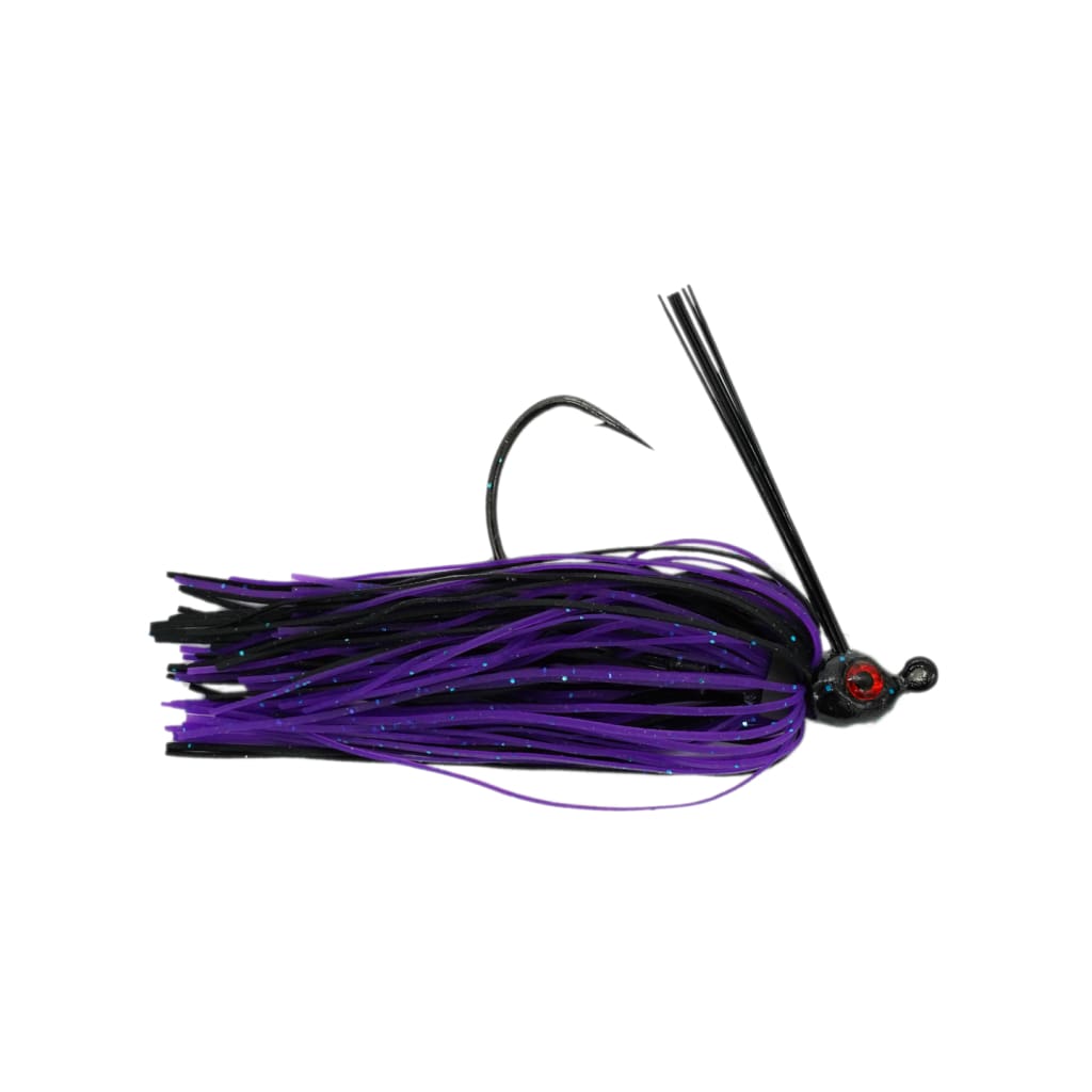 Hillbilly Poisen Weedles Jig - Junebug - Jigs Lures (Freshwater)