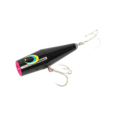 HUXIAO LARGE CUP POPPER - Black - Saltwater (Lure)