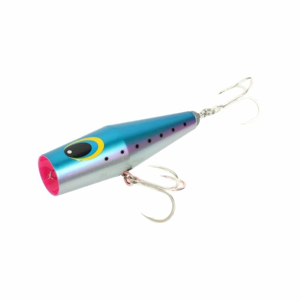 HUXIAO LARGE CUP POPPER - Blue Pilchard - Saltwater (Lure)
