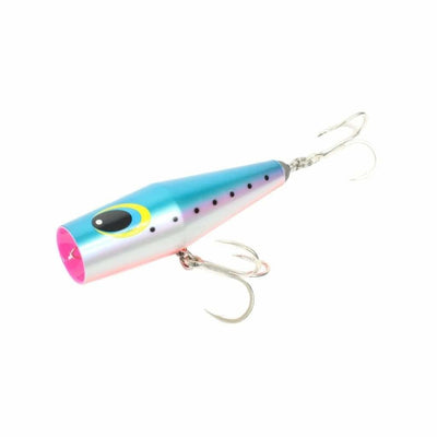 HUXIAO LARGE CUP POPPER - Blue Pilchard Orange Belly - Saltwater (Lure)