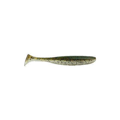 Keitech Easy Shiner - 4 Green Pumpkin PP Shad - Soft Baits Lures (Freshwater)