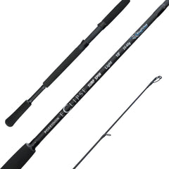 eclipse fishing pole KONLLEN Low Deflection Maple Pool Cue With 30cm Carbon Tube EVA handle and graphite reel seat with stainless steel cushioned hoods. KingFisher Poseidon Eclipse Surf Spin