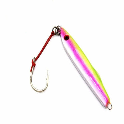 Knock Out Dogtooth 180g - Chartreuse/Pink/Silver - Jig Lures (Saltwater)