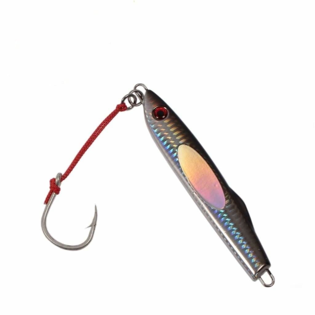 Knock Out Dogtooth 220g - Black/Silver - Jig Lures (Saltwater)
