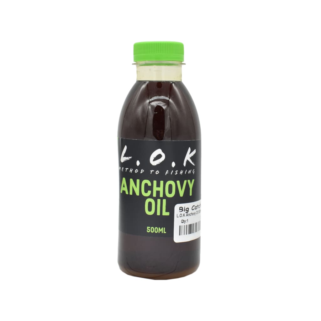 L.O.K Anchovy Oil 500ml - Accessories (Saltwater)