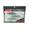 LiveTarget Slow-Roll Shiner - Blue/Silver - Soft Baits Lures (Freshwater)